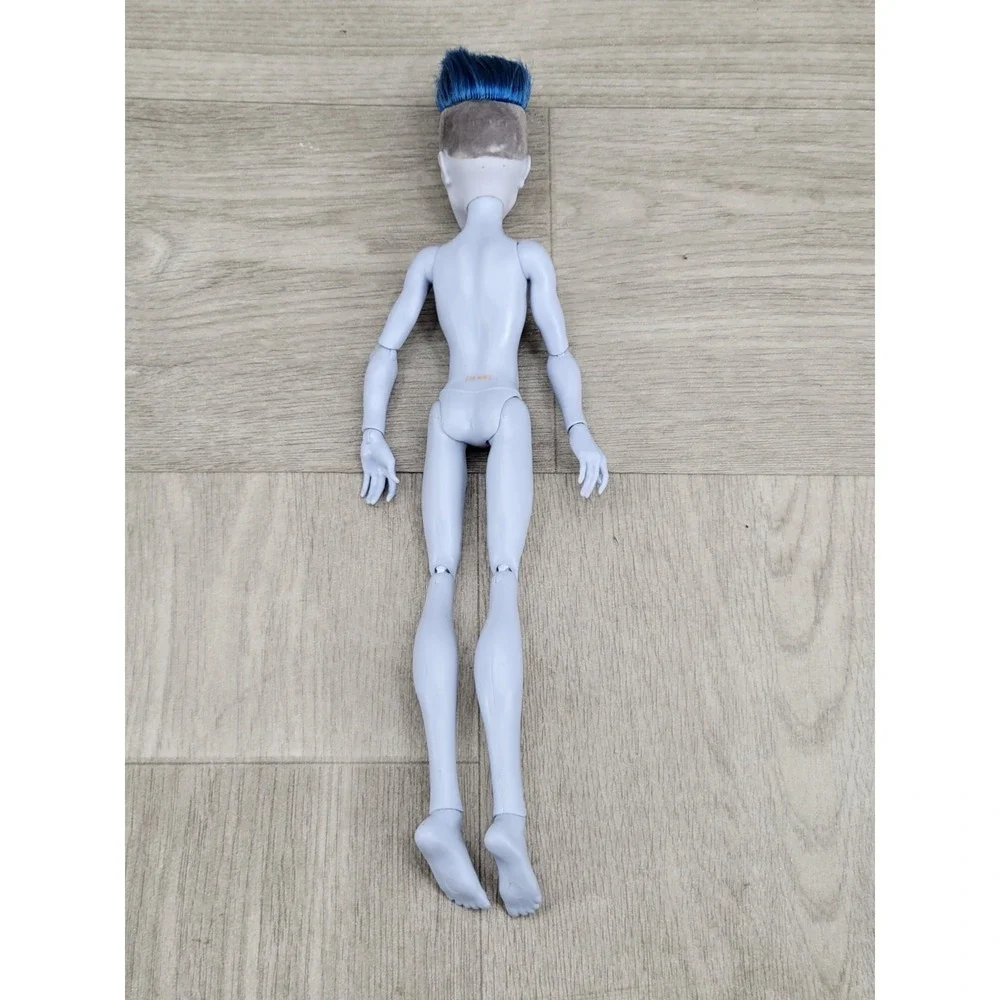 Monster High Slo Mo Mortavitch Boy Nude Doll No Clothes AS IS Mattel 2008